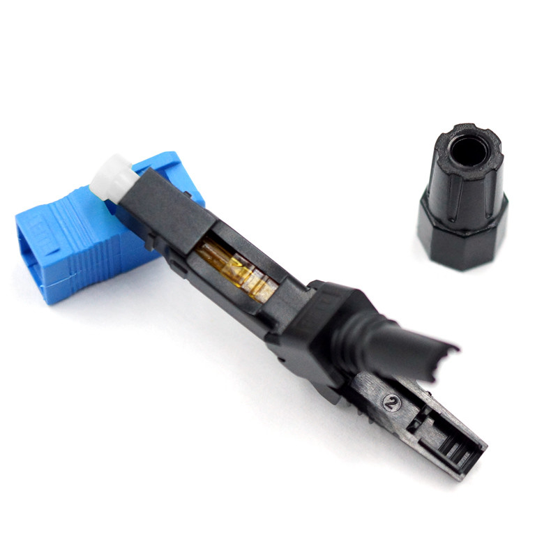 0.9/2.0/3.0mm Fiber Optic Cable Connectors Pre Polished Ferrule Field Assembly