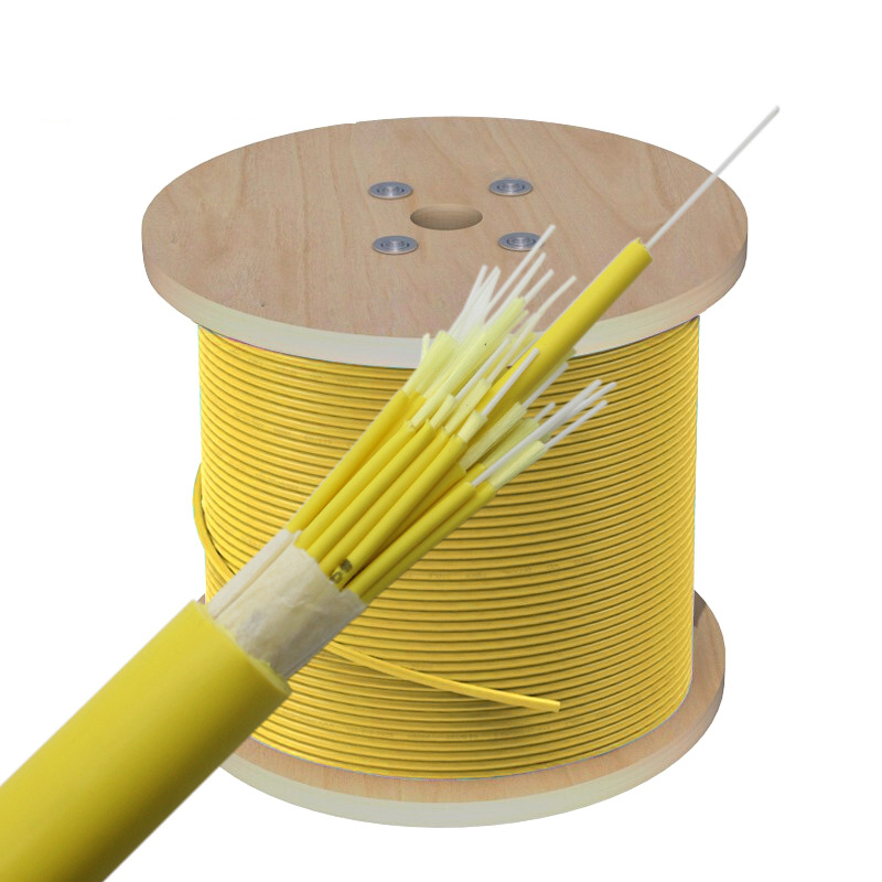 2-12 Core BreakOut Indoor Fiber Optic Cable GJBFJH Single Mode G652D