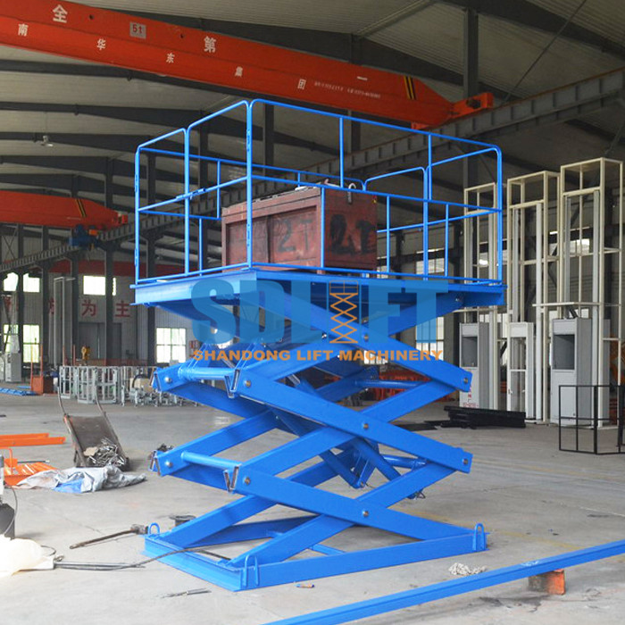 1T 3M Freight Elevator Goods Lift For Warehouse