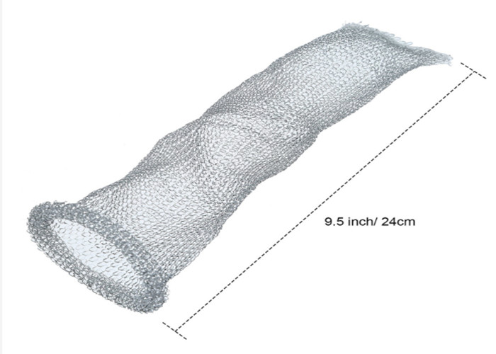 Stainless Steel Knitted Wire Mesh Tape Roll 30mm Width 0.28mm Customized For Pest Control