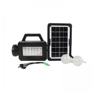 China 100W 6000mah Mini Solar Lighting System Portable Multifunctional Solar Lighting Kit on sale