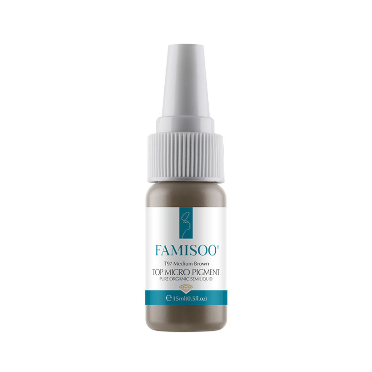 Private Label Microblading Cosmetic Organic Semi Pigment Ink For Pmu Academy