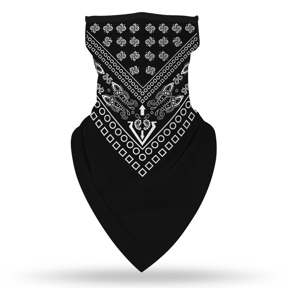 Custom Men Head Cover Sport Filter Seamless Face Bandanas