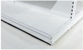 Grey White 5 Layers Metal Display Racks for Supermarket, Stores 