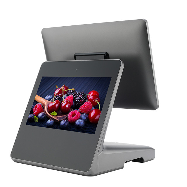  Win10/Android Cash Register with 15.6'' HD Main Screen and Optional Customer Display Manufactures