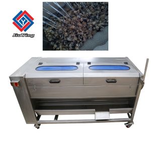  Root Vegetable Potato Washing And Peeling Machine With Wheels Convenient Manufactures