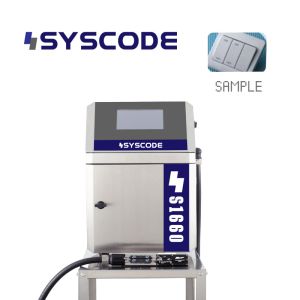 S1660 CIJ Industrial Continuous Inkjet Printer High Resolution Continuous Ink