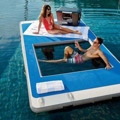 Yacht Outdoor Sports Drop Stitch Sea Pool Inflatable Floating Ocean Sea Swimming