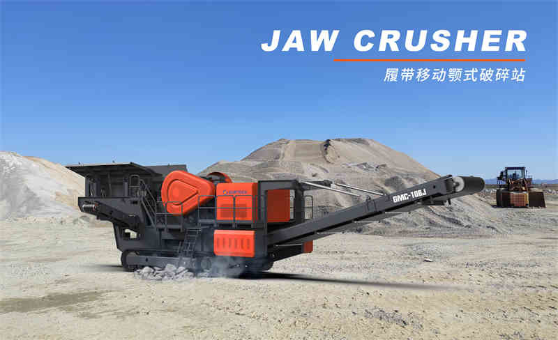 Crawler Mobile Jaw Crusher Used For Stone Ore Crushing