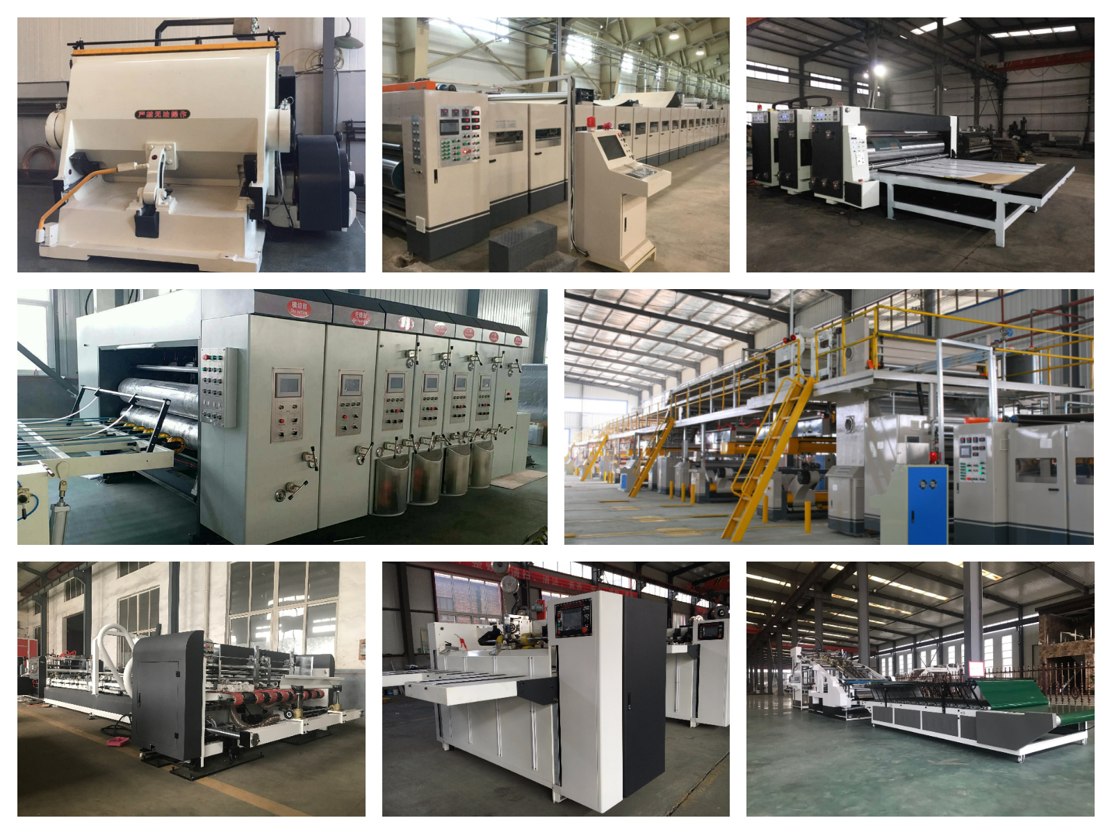 Fruit Pizza Box 2400mm Flexo Printer Slotter Die Cutter 2 Color
