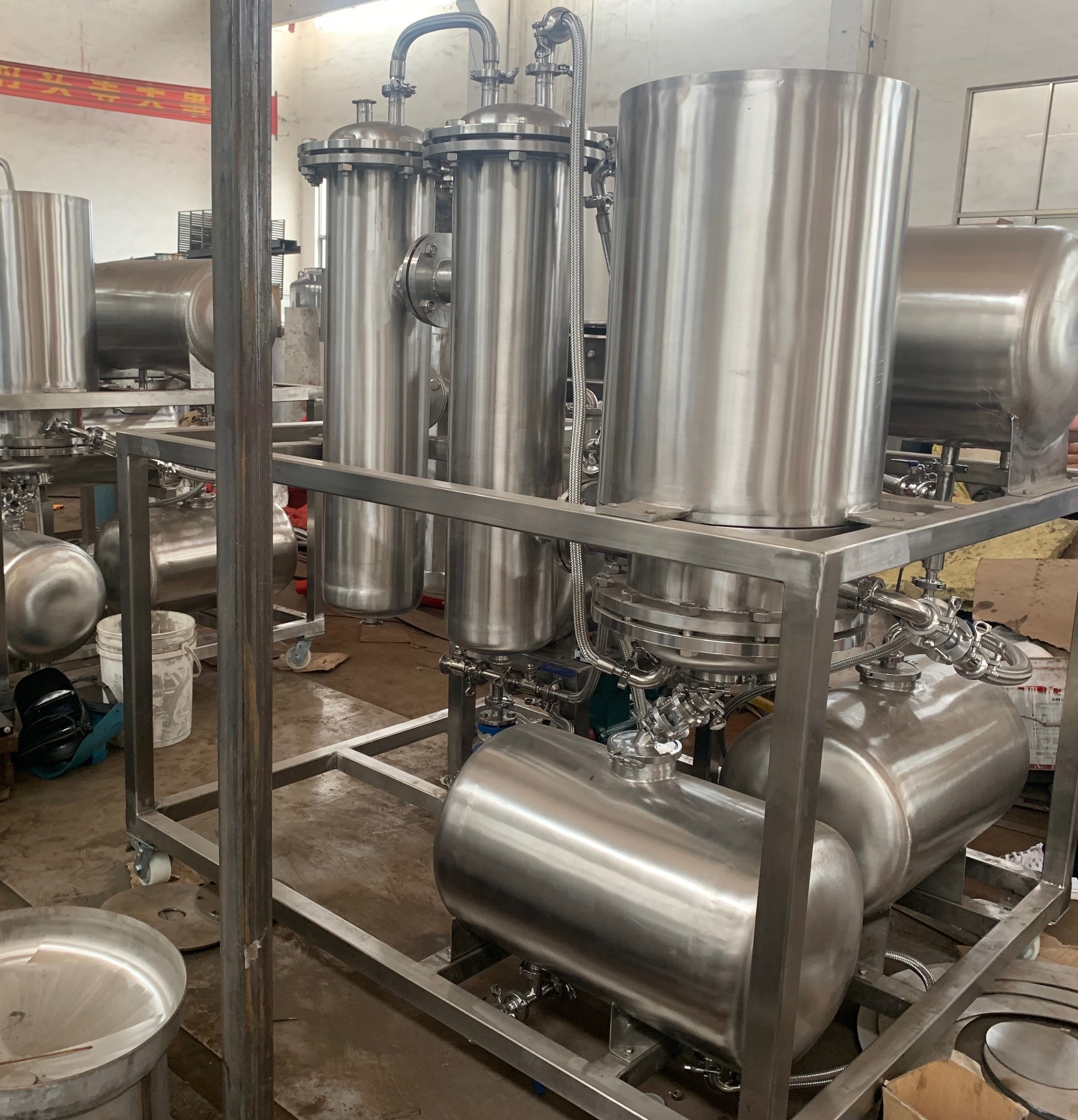 Stainless Steel DTB Crystallizer Industrial Sus304 316l Sugar Crystallizer Machine