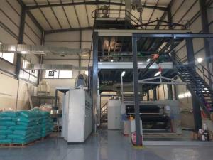 China Single S Non Woven Bag Making Machine , High Speed Non Woven Bags Machine on sale