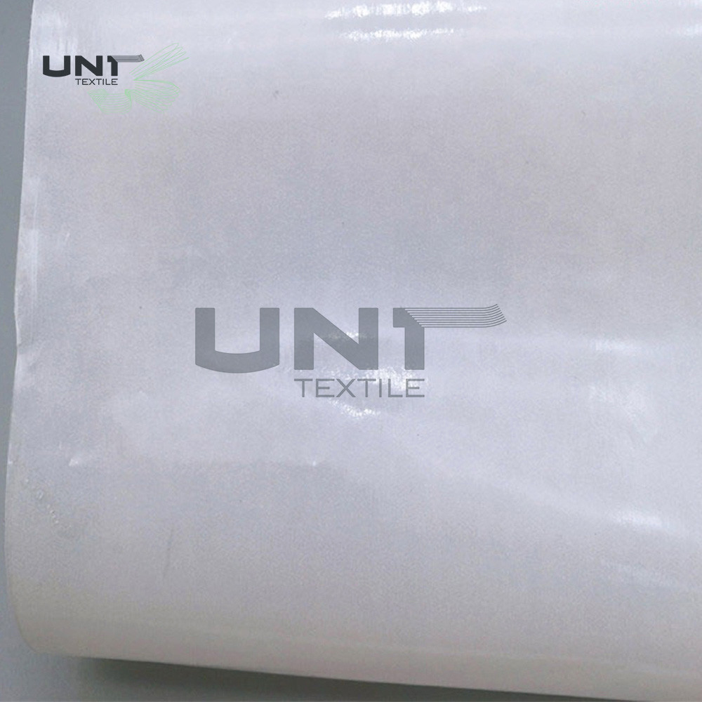 EVA Hot Melt Adhesive Film Fusible Thickness 0.05mm - 0.25mm White Color