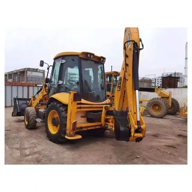 Used JCB Backhoe Loader Is A Multifunctional Construction Machinery From China