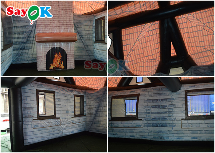 Outdoor Decorated Advertising Inflatable Bar Tent Custom Inflatable House Bar Pub