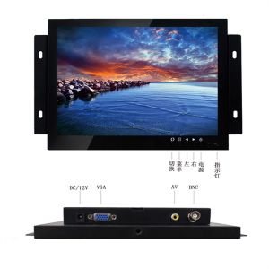 2024 New 8 Inch 1024P Capacitive Touch Monitor Waterproof IP65 LCD Screen