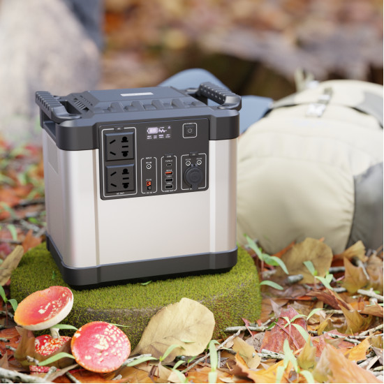 Portable 1000W 2000W Rechargeable Solar Generator For Camping