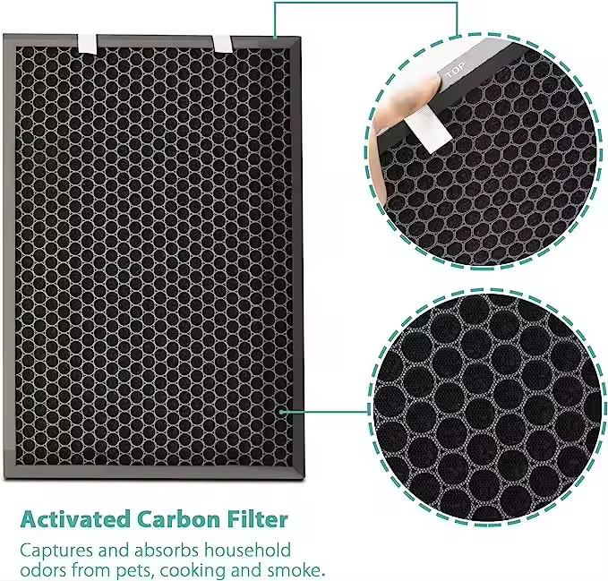 Standard Honeycomb Activated Carbon Filter With Cardboard Frame Replacement