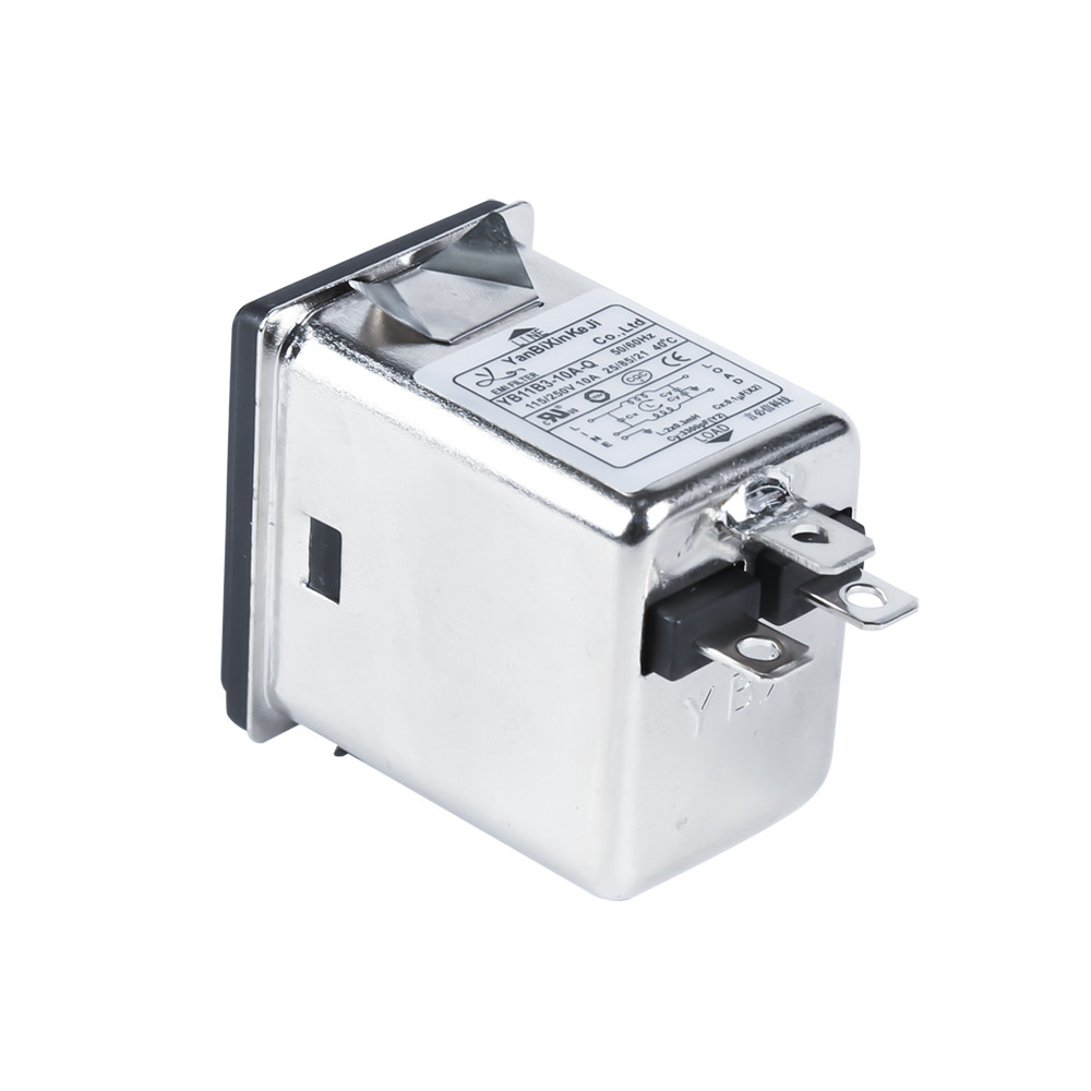 Yanbixin YB-B Series IEC Inlet Filter With Switch Noise Filter For Freezer Cabinet