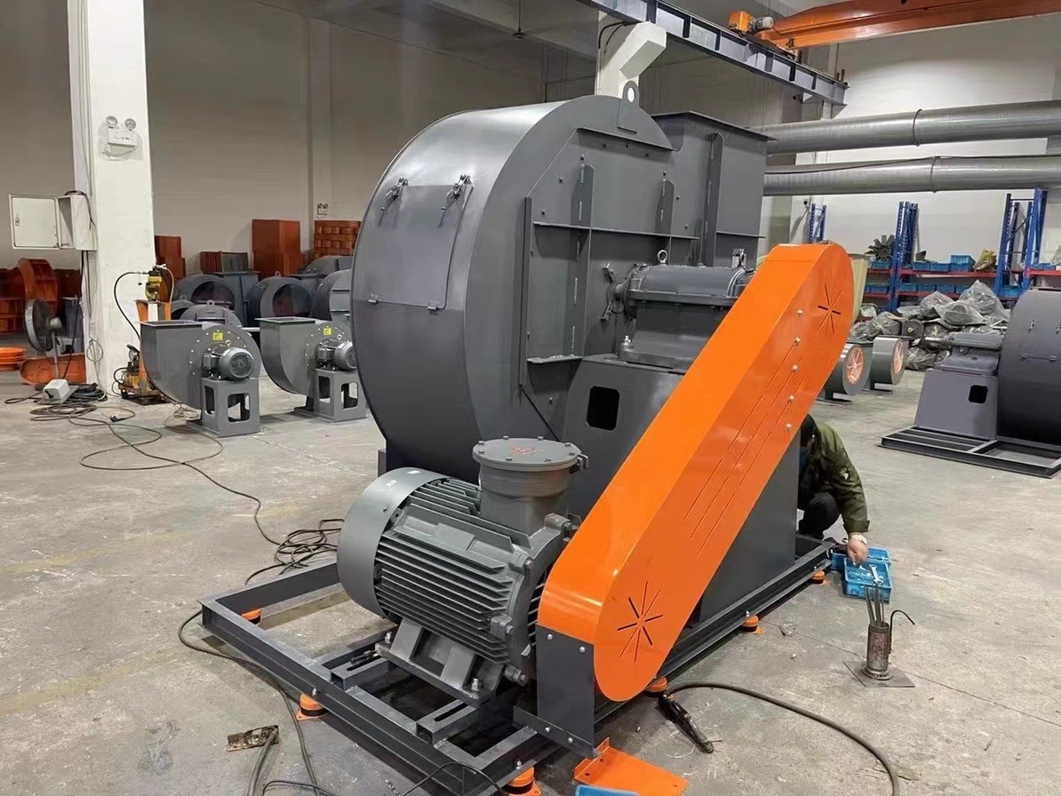 Boiler Auxiliaries 4-72C Blower For Large Air Flow Applications With Low Noise
