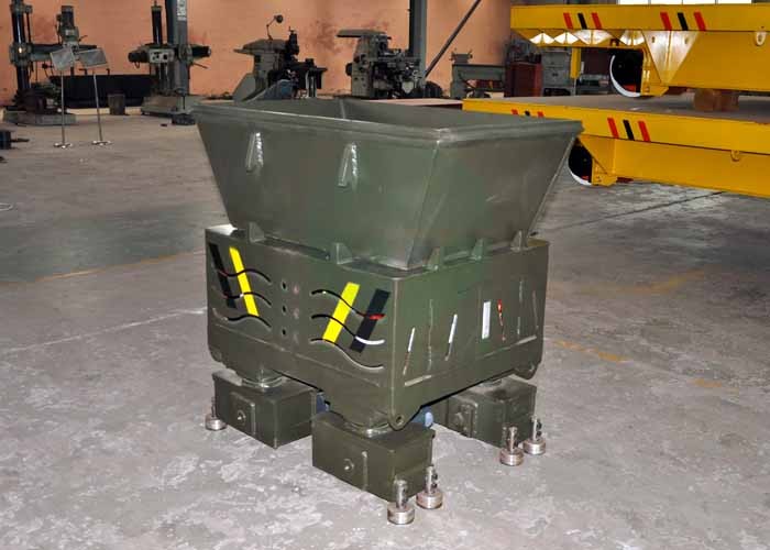small dimension rail transfer platform applied in ceramics industry