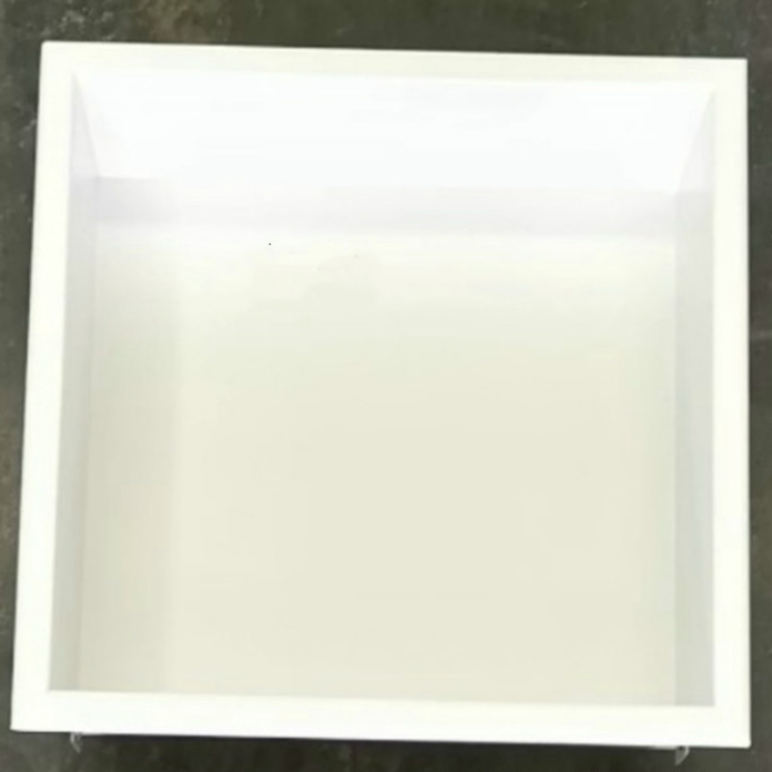 Bathroom Wall Tile Insert Metallco Shower Niche in Satin Copper Color with LED Light