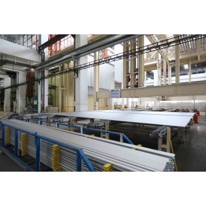 China LPG Heating System PLC Configuration Alulminium Profile Vertical Anodizing Production Line on sale