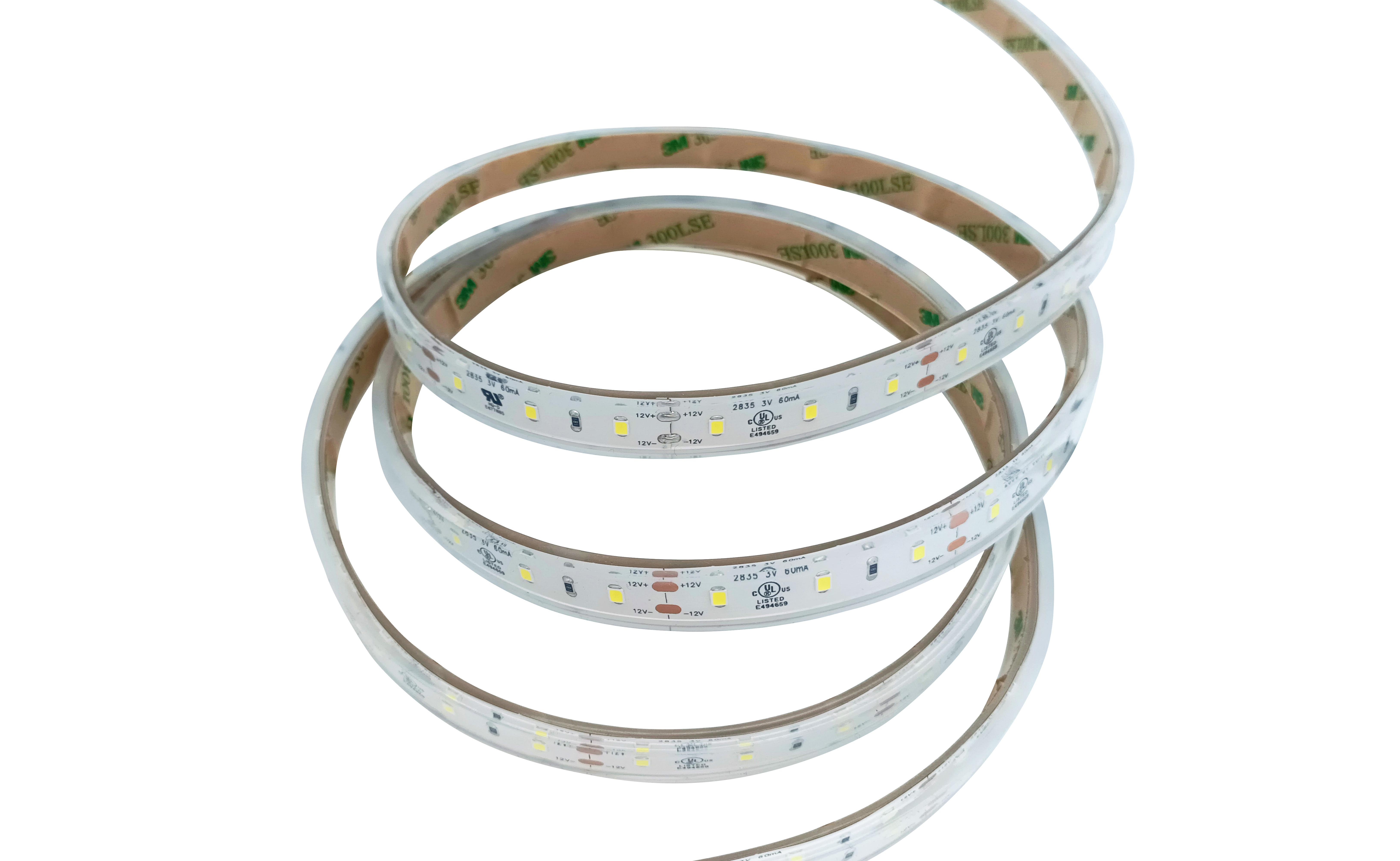 Waterproof SMD 2835 Series Soft Led Strip Lights Adhesive Filled