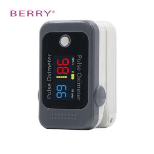  TFT LCD Screen Fingertip Pulse Oximeter Gray Orange Manufactures