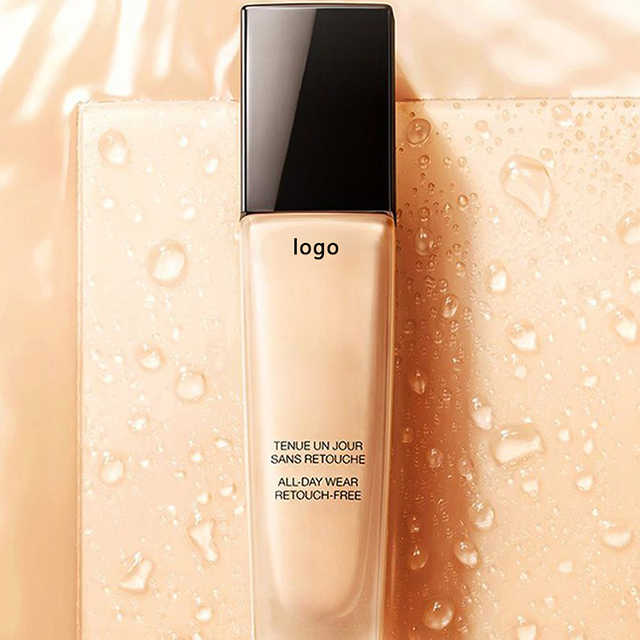 OEM/ODM Cosmetic High Quality Foundation Liquid Full Cover Long Lasting Matte Waterproof Makeup Foundation