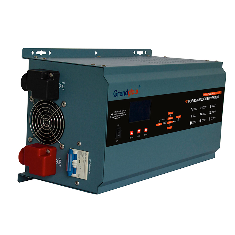 Grandglow Low Frequency Pure Sine Wave Solar Hybrid Inverter With Built-in MPPT Charger Controller