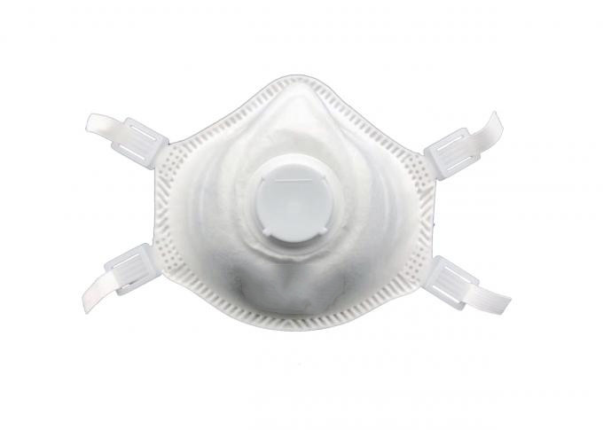 Hypoallergenic Disposable Respirator Mask Long Lasting Filtration Performance