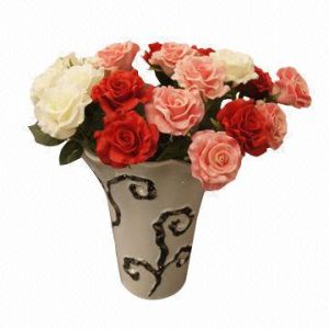  Real Touch PU Rose, 8cm Diameter Manufactures