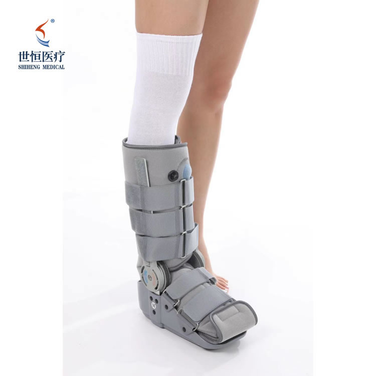Foot ankle brace perfect design adjustable orthopedic boots with airbag/chuck