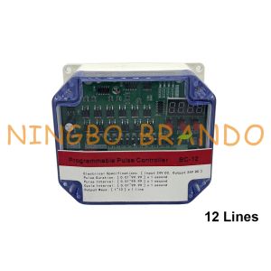 12 Channel Pulse Jet Valve Signal Controller Timer For Dust Collector