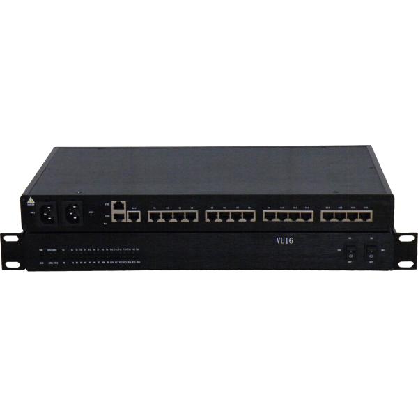 VU16 Web Browser Scada Serial Server Solution 16 Port Enabled Linux Operation System