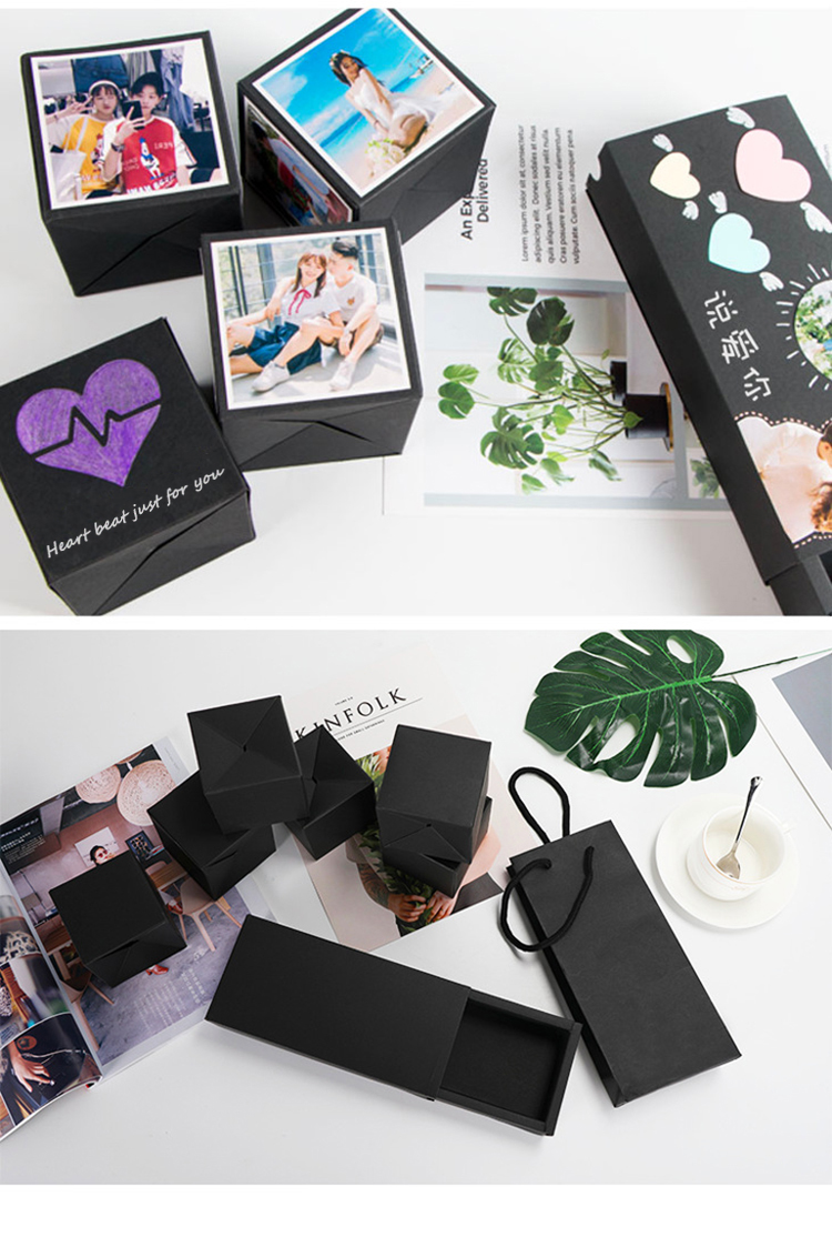 DIY Handmade Packaging Novelty Gift Box Surprise Gift Box Explosion Bomb Box
