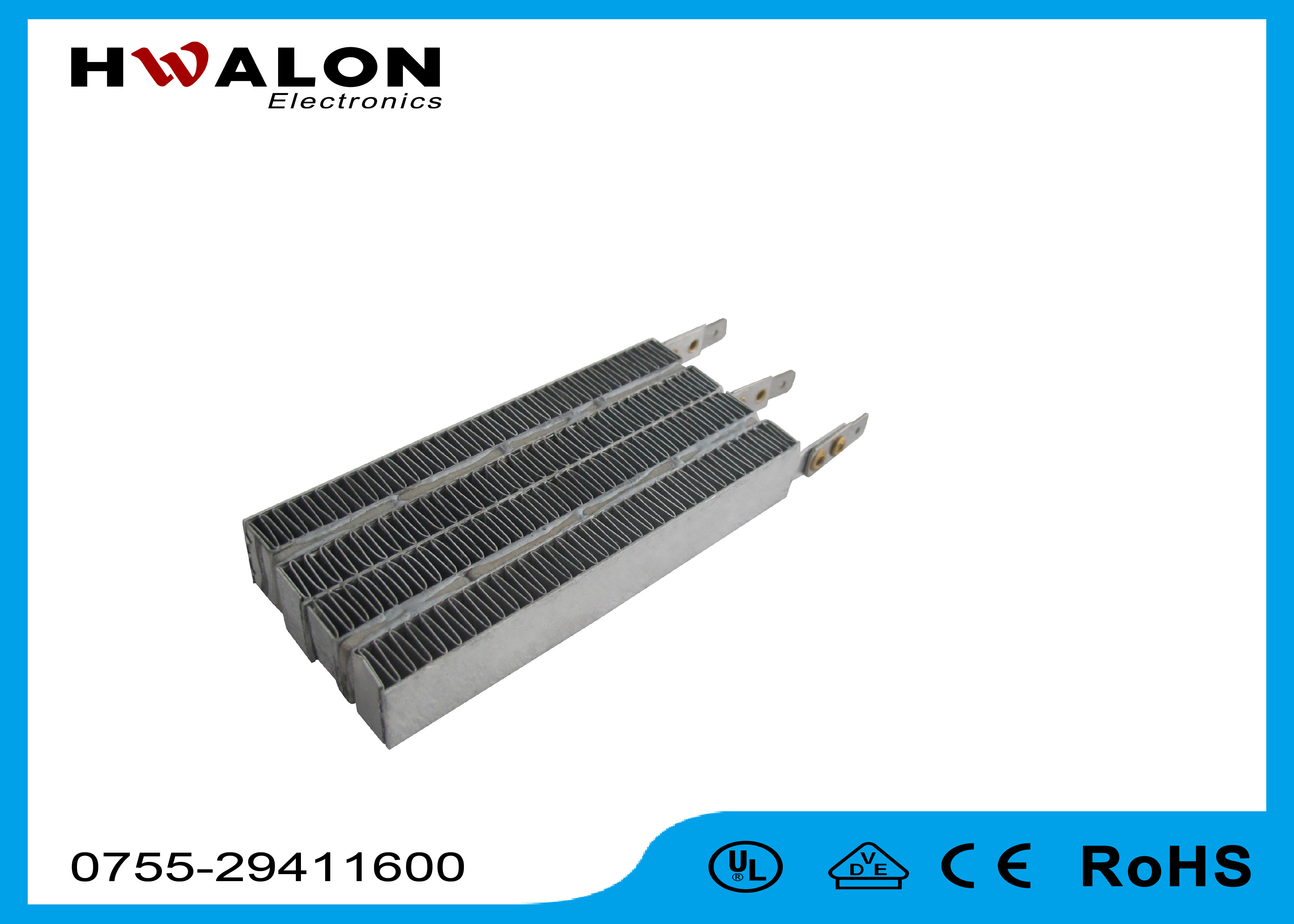 Hand Dryer / Clothes Dryer Ceramic Air Heater PTC 1000W 220V Surface Insulated