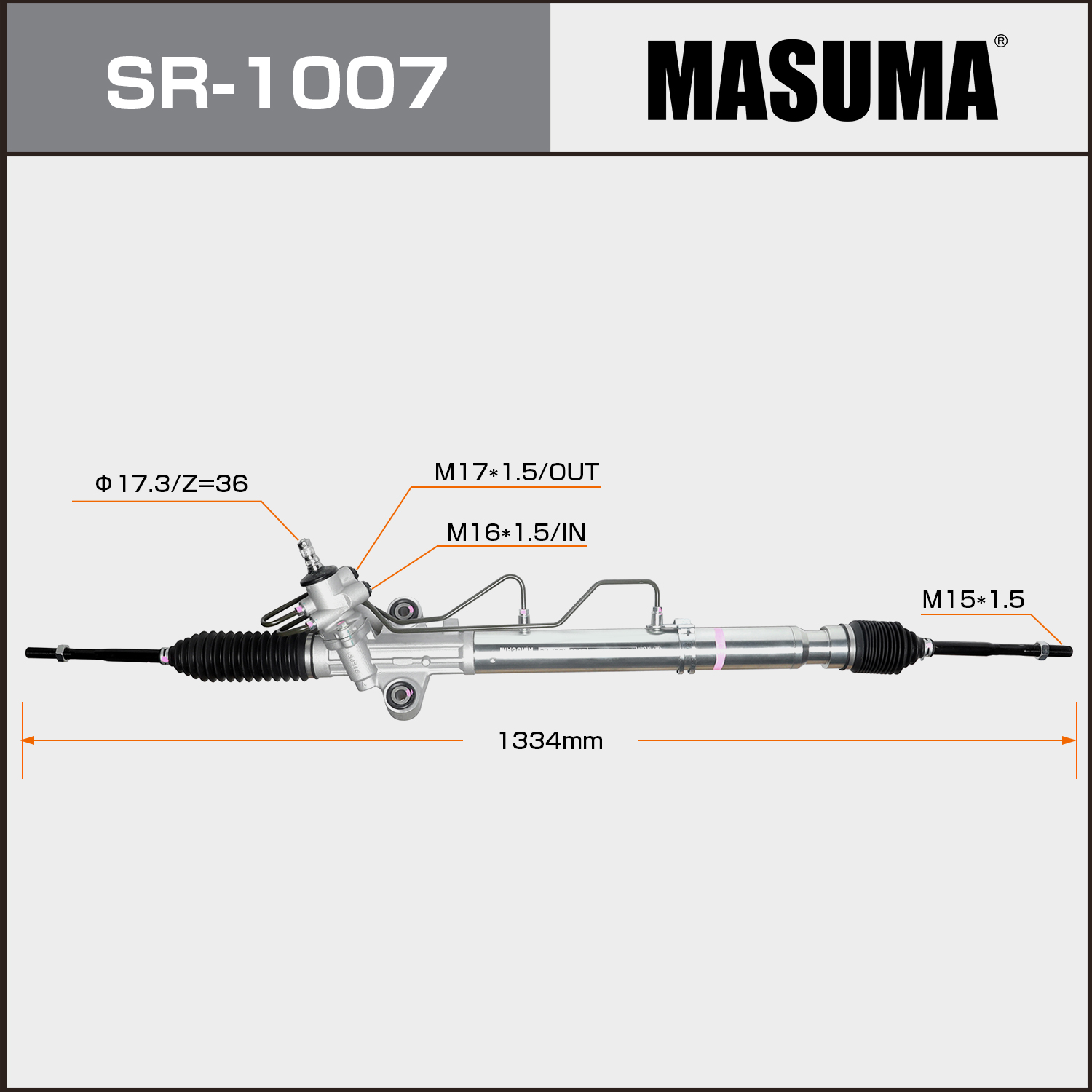 SR-1007 MASUMA 44200-26491 44200-26540 RHD Hydraulic Automatic Gear Linkage for Toyota HIACE