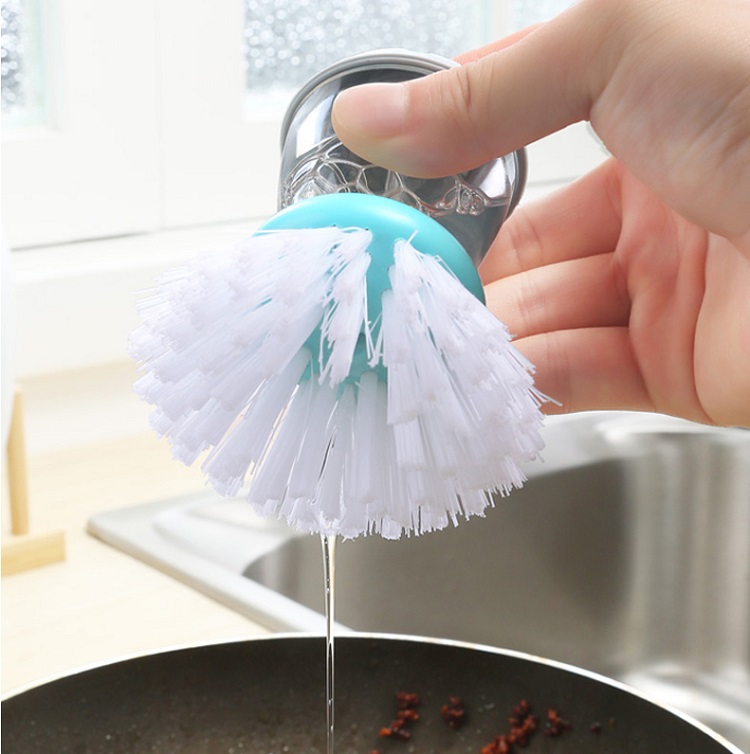 Dishwashing Boiler Cleaning Brush  With Plastic Handle