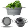 Buy cheap Silicone Collapsible Colander Set Food Strainer And 9 Inch Mixing Bowl 2Pcs from wholesalers