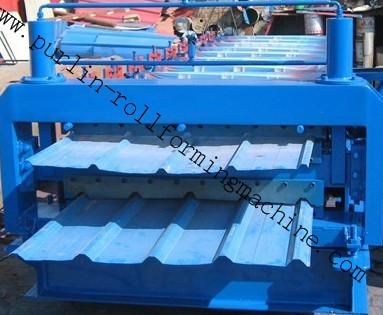 Metal Roofing Double Layer Roof Tile Roll Forming Machine, High Quality