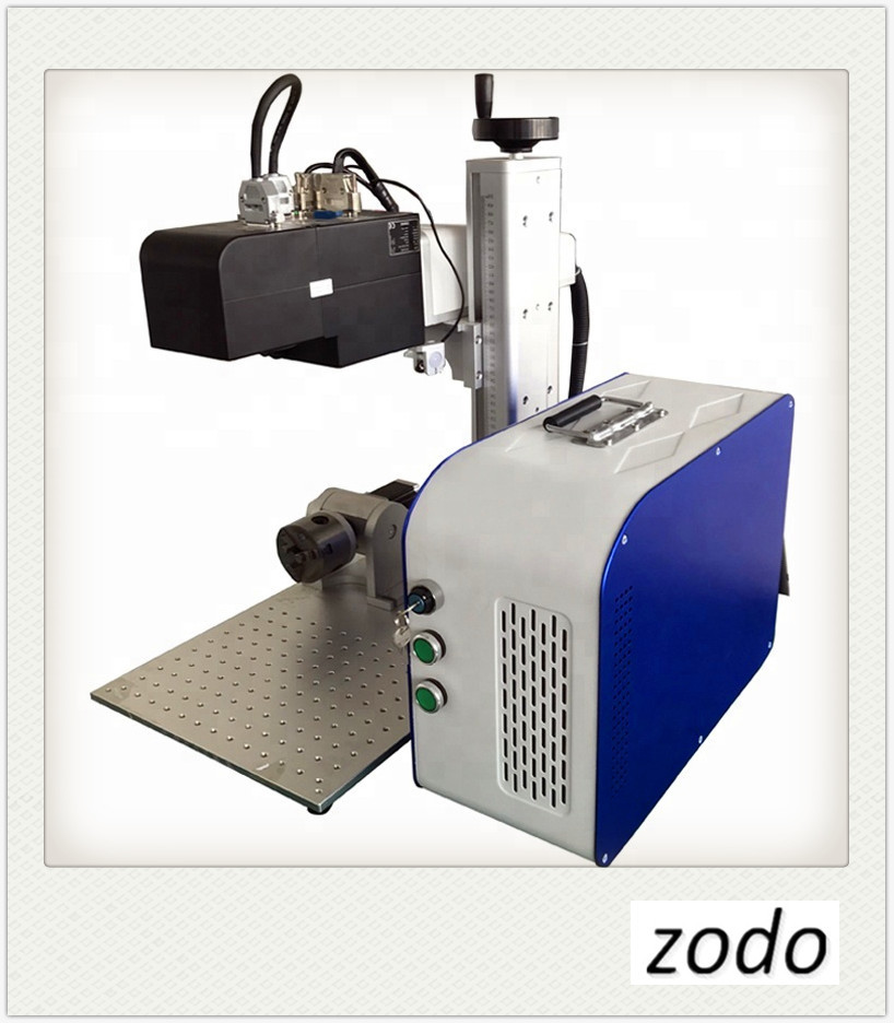 3D surface dynamic auto focusing fiber laser marking machine