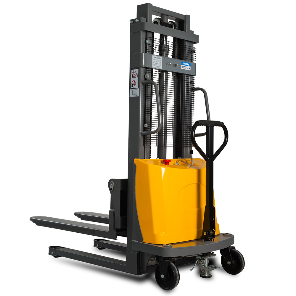 Foot Brake 2T Steel Mast KAD 2.0M Power Hydraulic Stacker Lift
