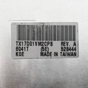 Antiglare 640x480 800cd/M2 TFT LCD Panel VGA 122PPI TX17D01VM2CPB