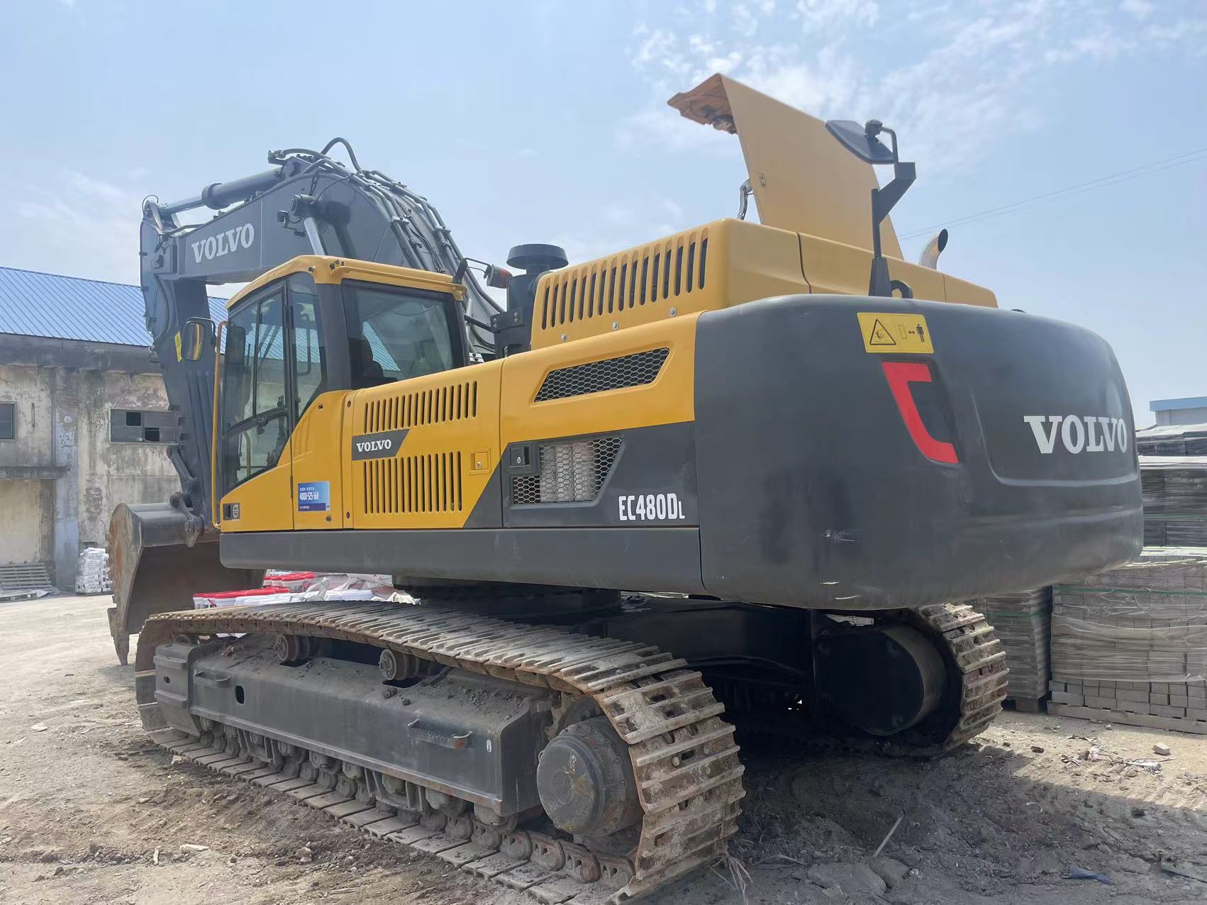 Used VOLVO excavators EC480 EC140/secondhand Excavator construction building machinery Heavy equipment