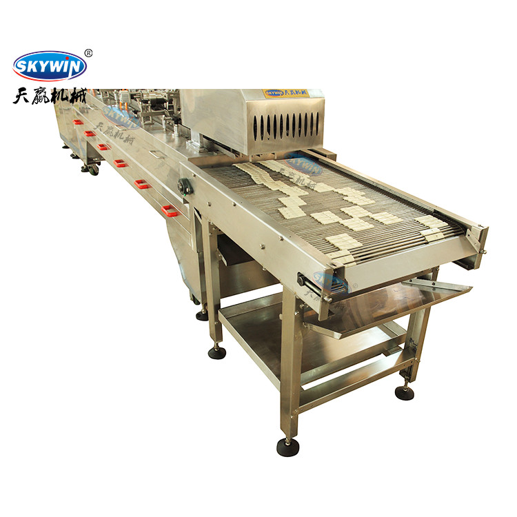 Stainless Steel Full Automatic Biscuit Sandwich Machine With Multiplier