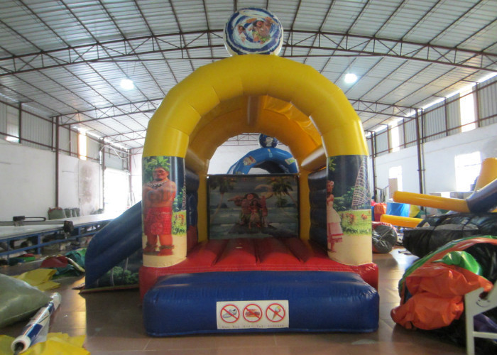 Original Indian Inflatable Jumping Castle , Kids Indoor Bounce House For 3 - 15 Years Old Children