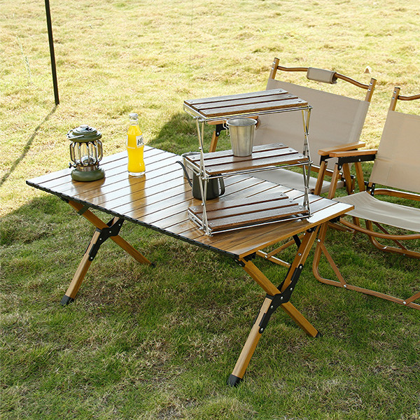 Aluminum Portable Lightweight Table For Camping Camping Folding Roll Up Table Lightweight