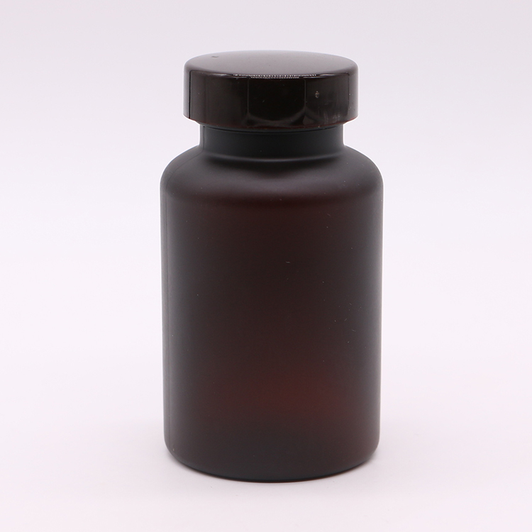 Translucent Supplement Bottles 120mL 4oz PET Capsule Bottles with Safety Cap